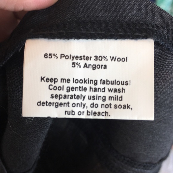 RITUAL NZ wool angora blend button down shirt 14 - Picture 4 of 8